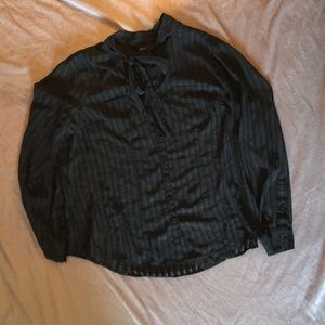 Sheer Black Torrid Blouse